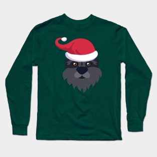 Funny Riesenschnauzer Dog Christmas 2020 Dog Lover Christmas Long Sleeve T-Shirt
